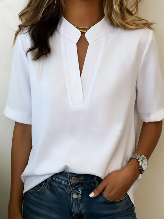 Nova V-Notch Blouse