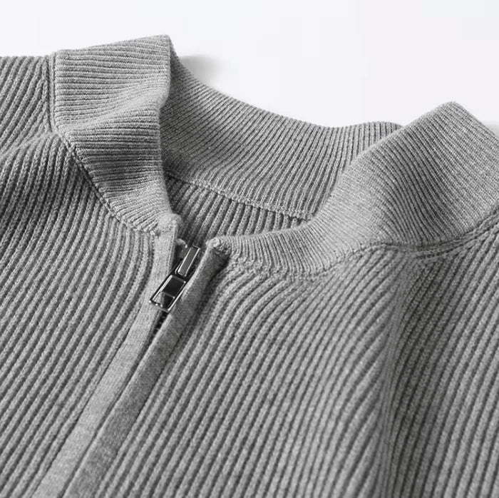 The Windsor Zip Cardigan