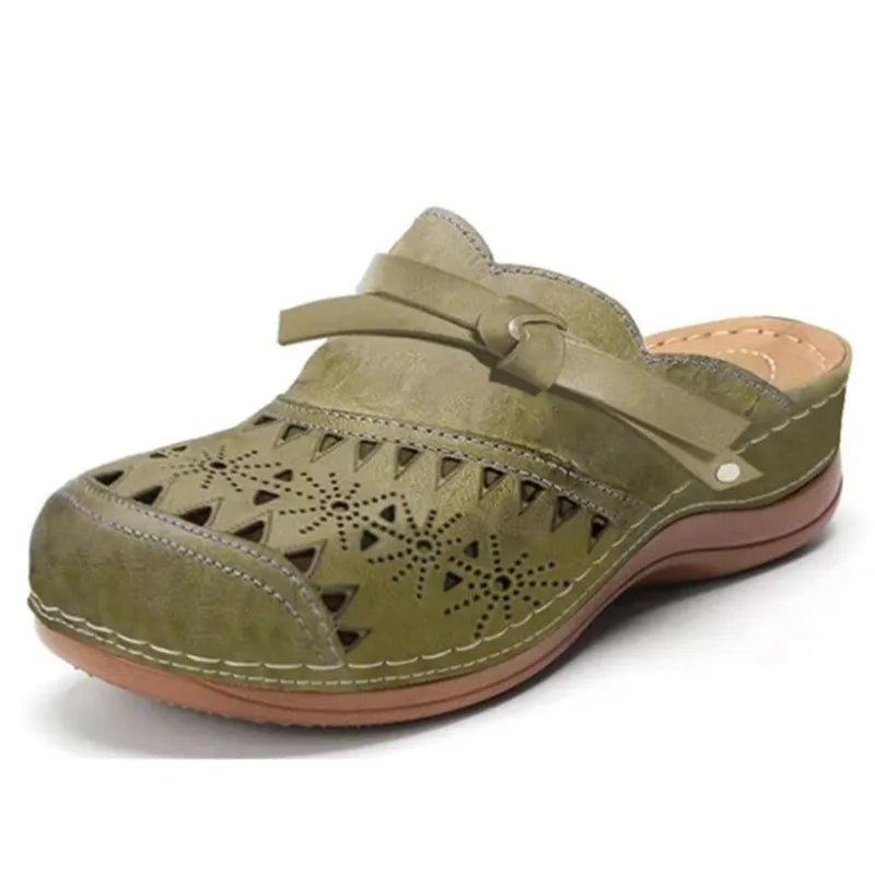 Sage Wedge Clog