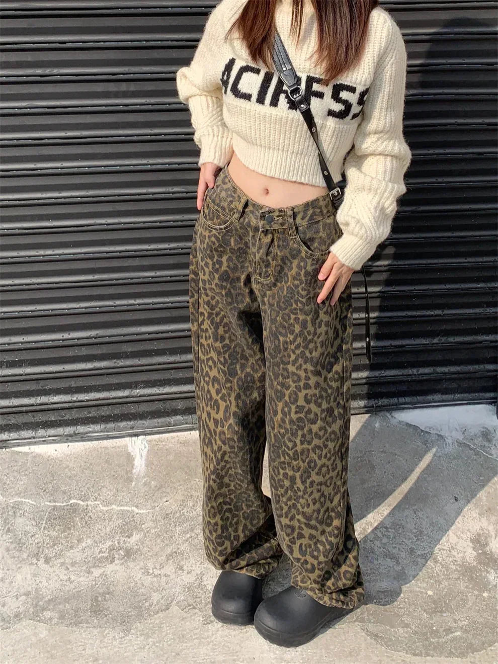 Sienna Leopard Jeans