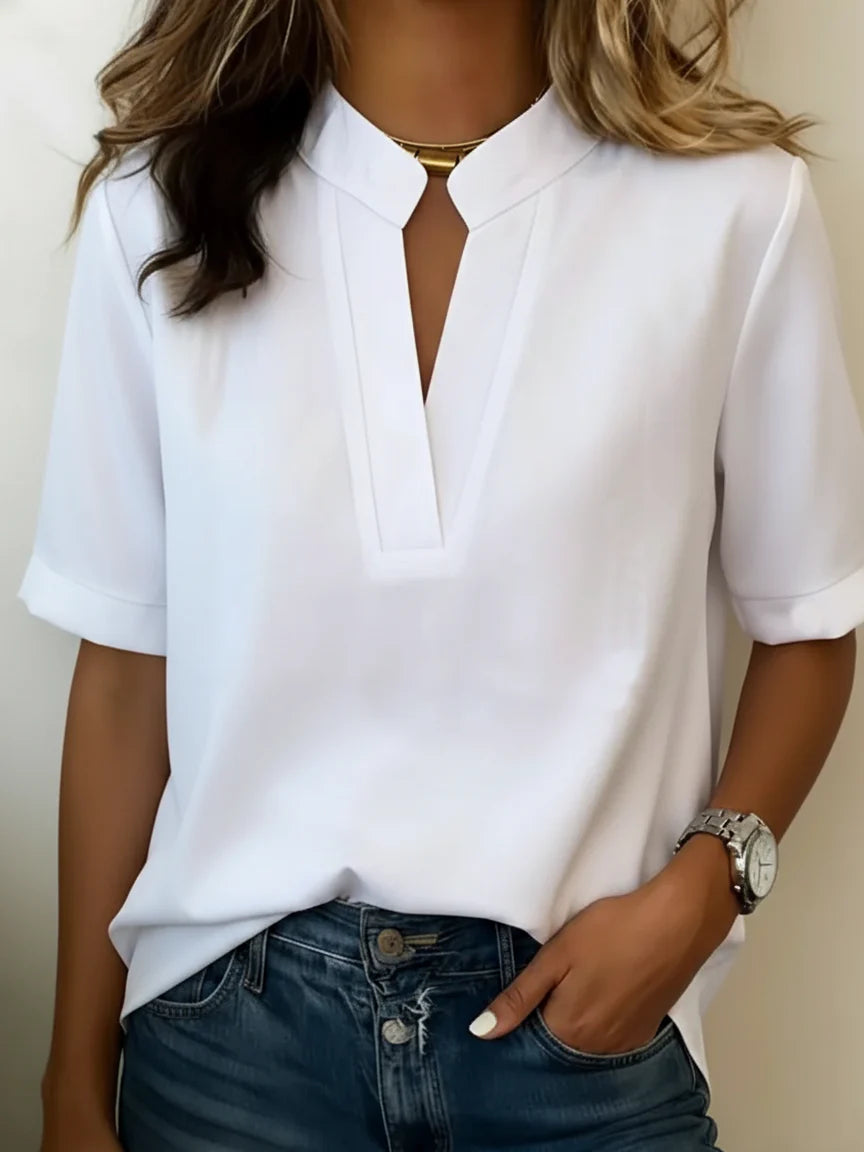 Nova V-Notch Blouse