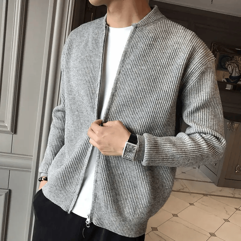 The Windsor Zip Cardigan