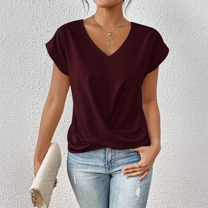 Eloise™ | Casual V-Neck Shirt