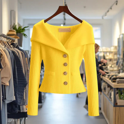 Noelle™ | Luxe Ribbed Cardigan