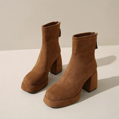 Sleek Suede Boots