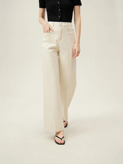 Ava Wide-Leg Denim Jeans