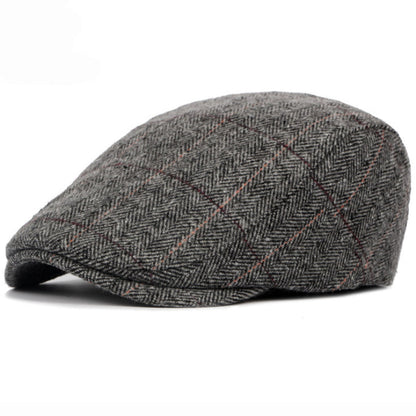 Terry™ Pinstripe Herringbone Beret