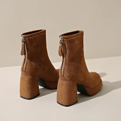 Sleek Suede Boots