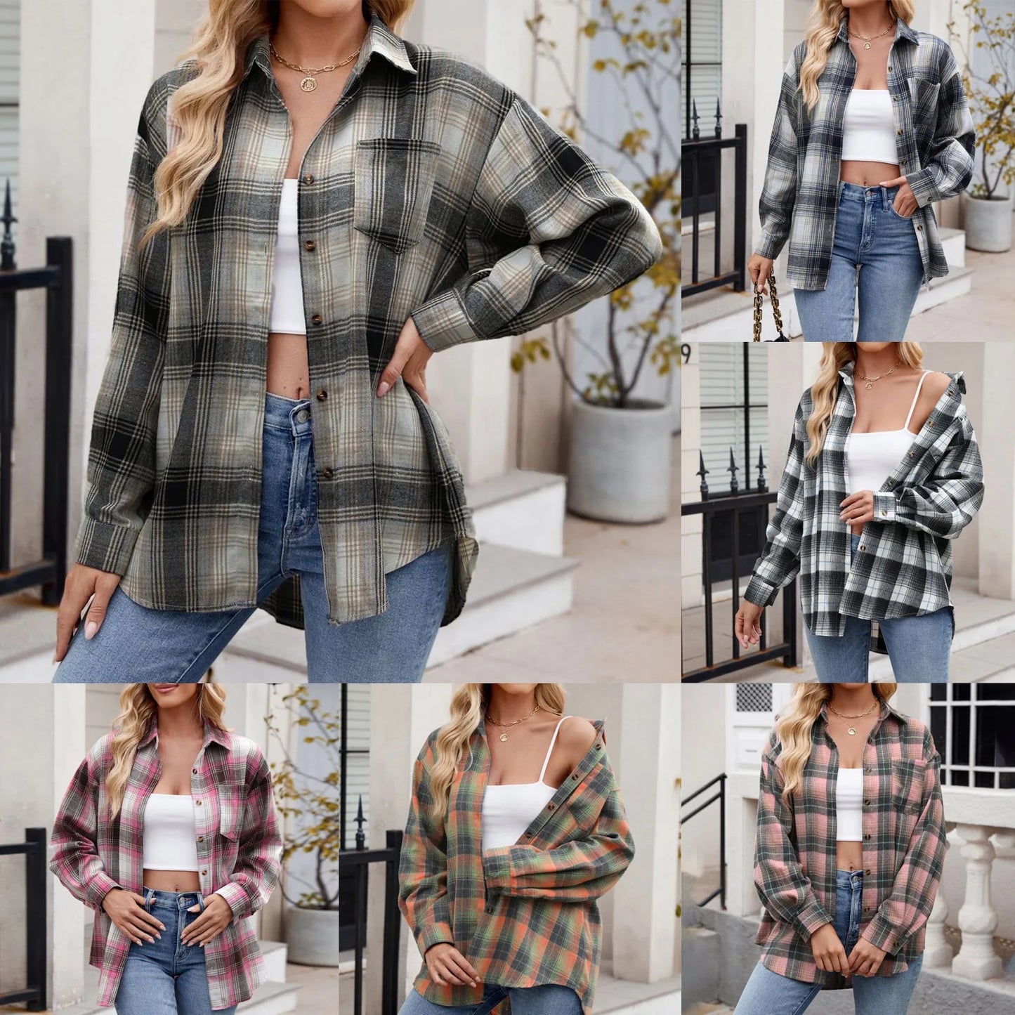 Sienna Check Shirt
