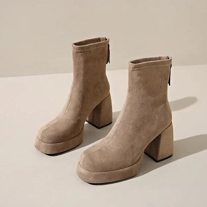 Sleek Suede Boots