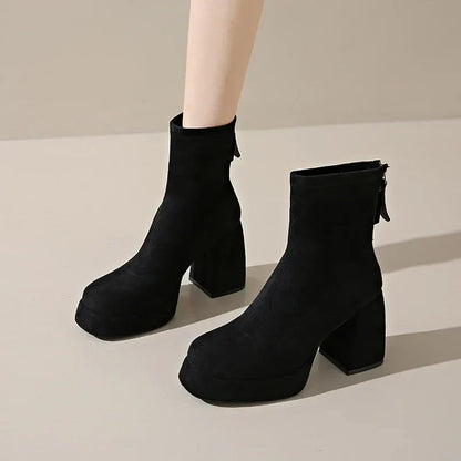 Sleek Suede Boots