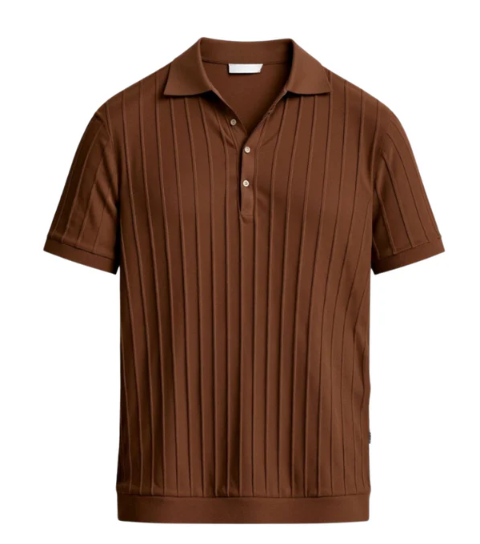 Ribbed Polo