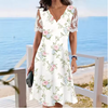 Elara Lace Floral Dress