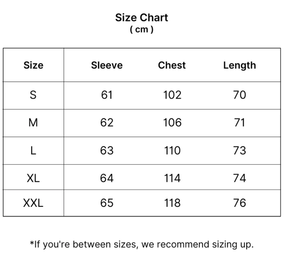 Size chart for Luca™ | Everyday Linen Shirt