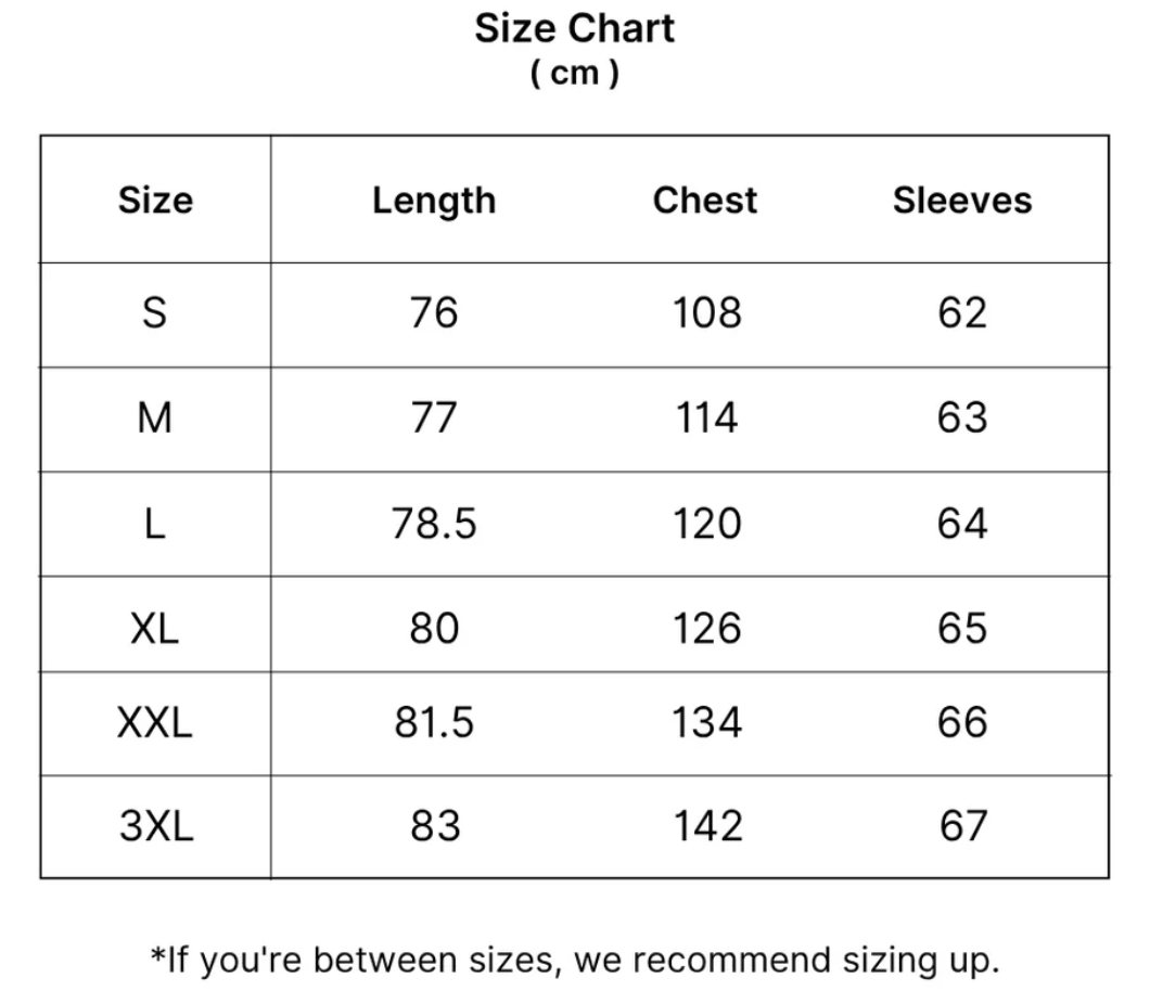 Size chart for Sawyer™ | Classic Linen Shirt