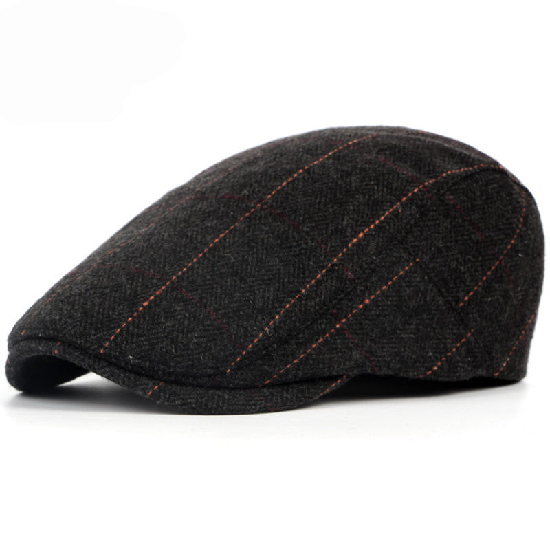 Terry™ Pinstripe Herringbone Beret