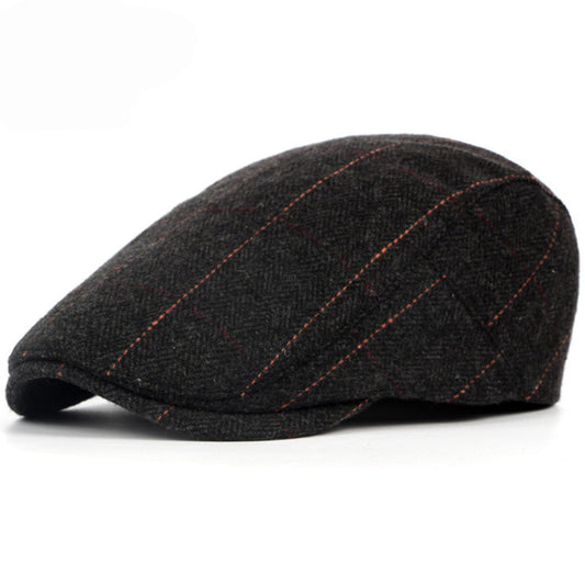 Terry™ Pinstripe Herringbone Beret