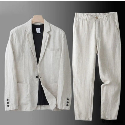 The Amalfi Linen Suit