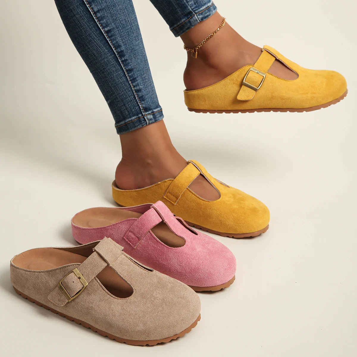 Fern Suede Clog