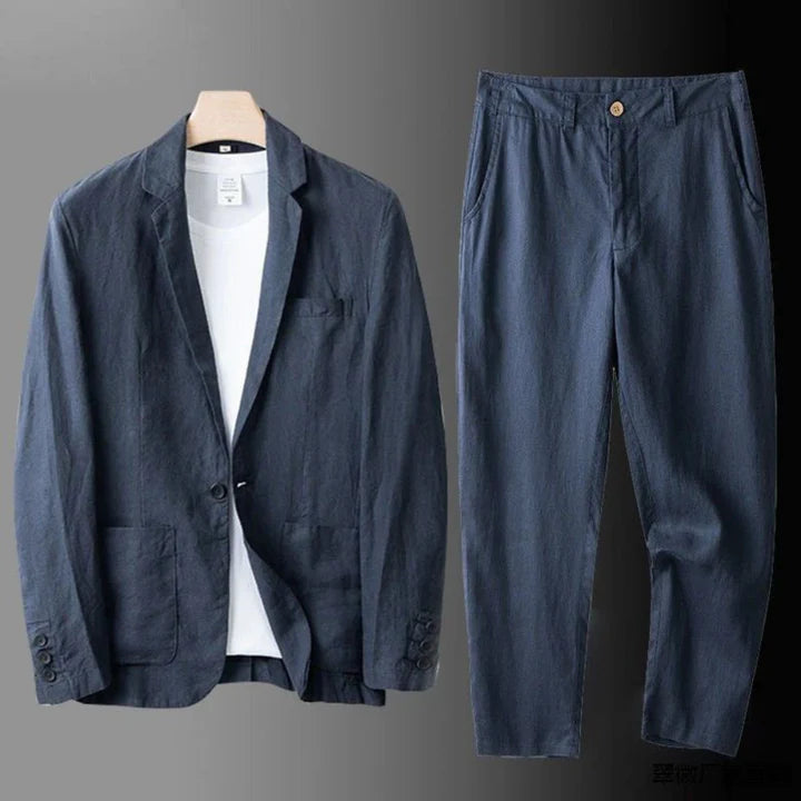 The Amalfi Linen Suit