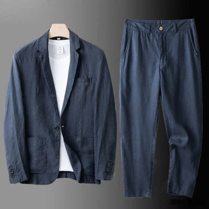 The Amalfi Linen Suit