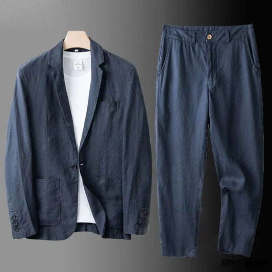 The Amalfi Linen Suit