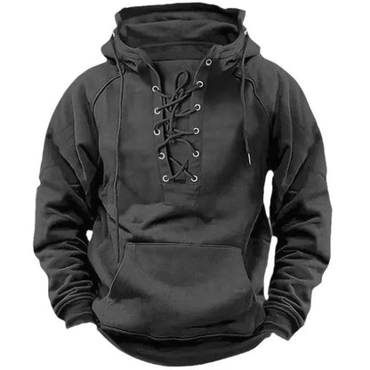 Outlander Lace-Up Pullover