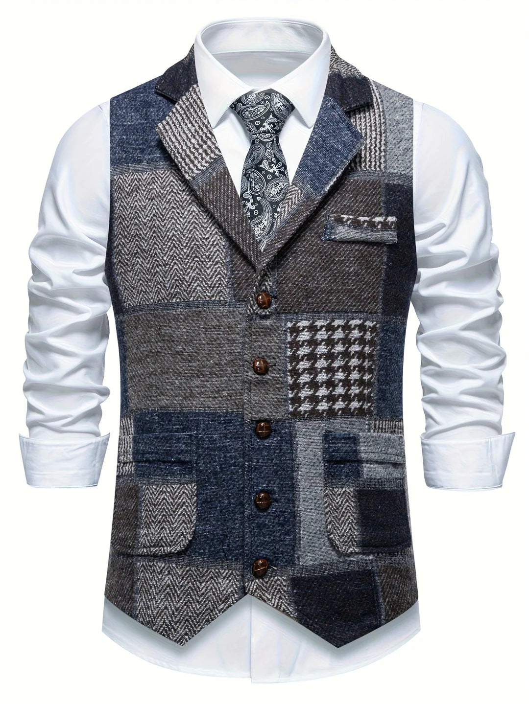 The Heritage Patchwork Vest