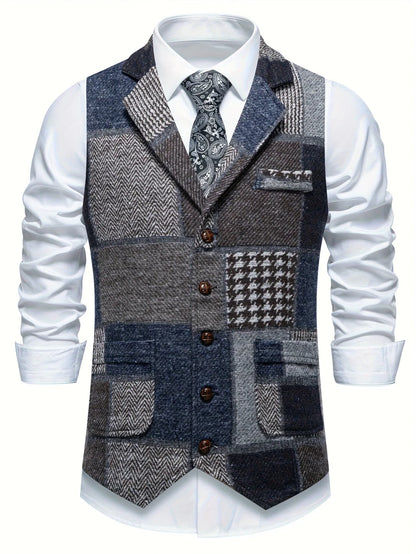 The Heritage Patchwork Vest