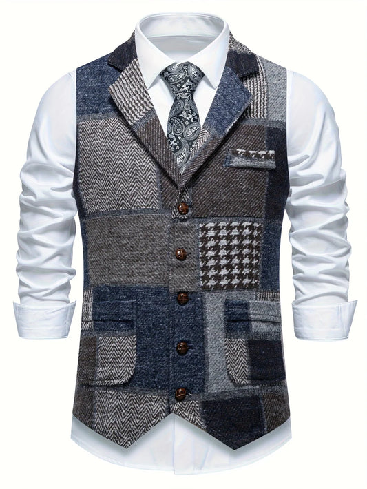 The Heritage Patchwork Vest