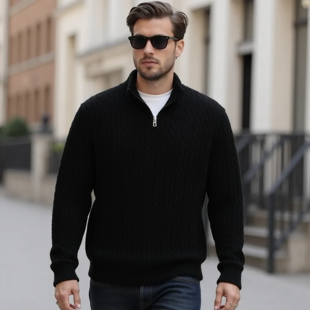The Camden Knit Quarter Zip