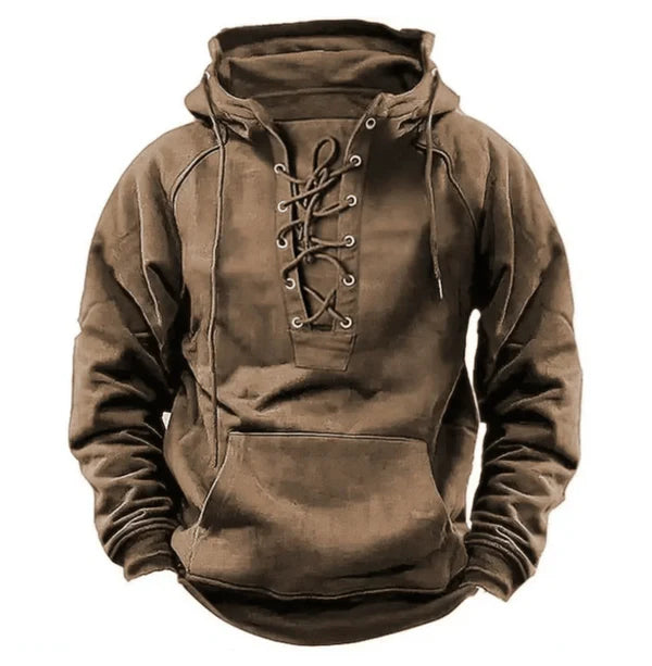 Outlander Lace-Up Pullover