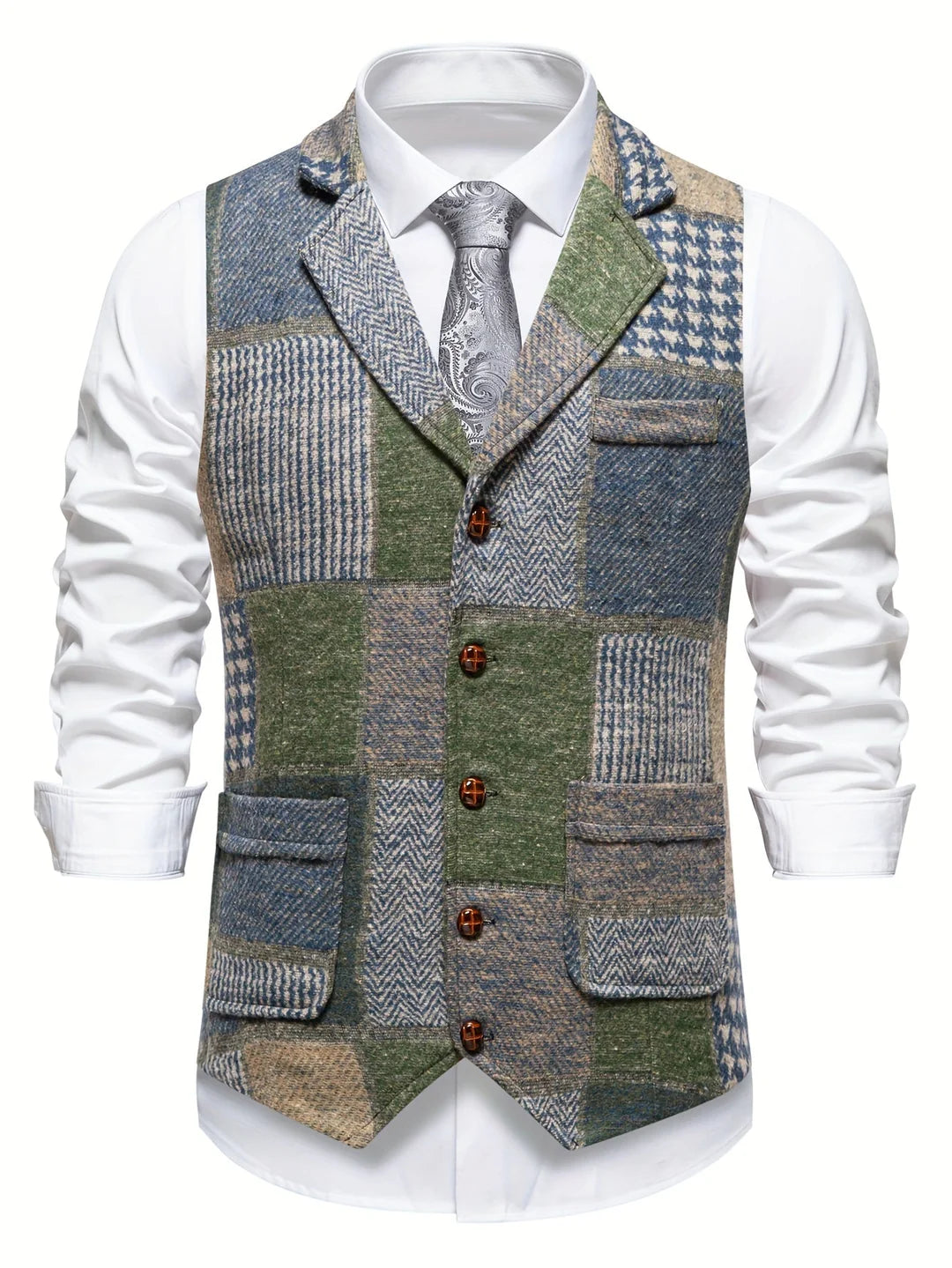 The Heritage Patchwork Vest