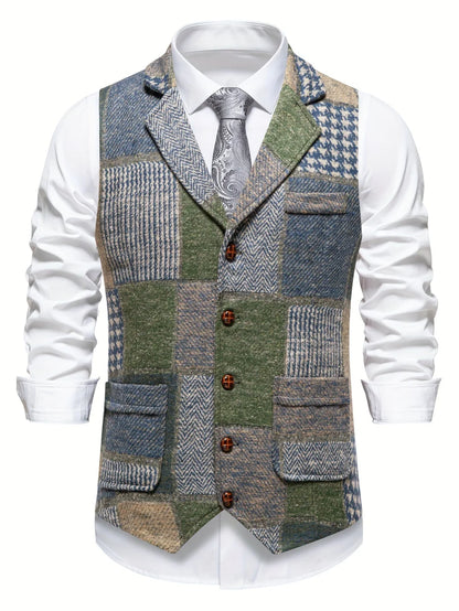 The Heritage Patchwork Vest