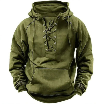 Outlander Lace-Up Pullover