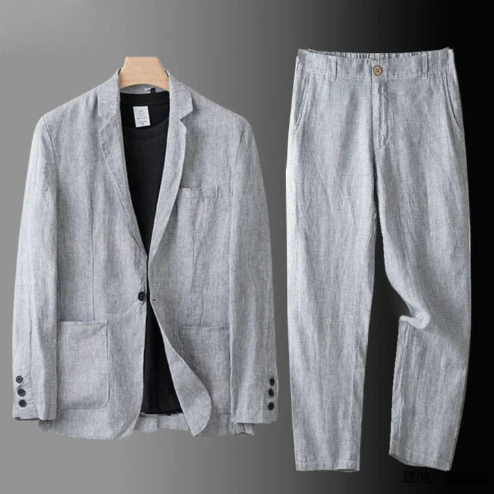 The Amalfi Linen Suit