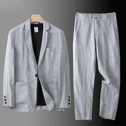The Amalfi Linen Suit