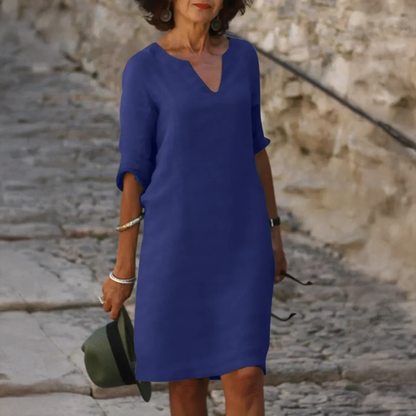 Josephine™ | Elegant V-Neck Dress