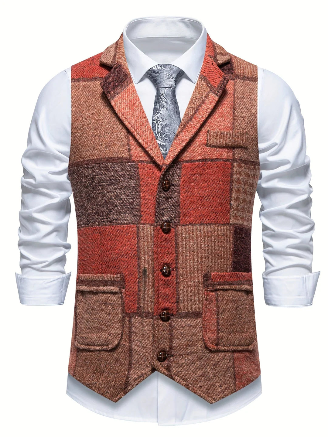The Heritage Patchwork Vest