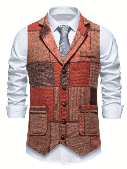 The Heritage Patchwork Vest