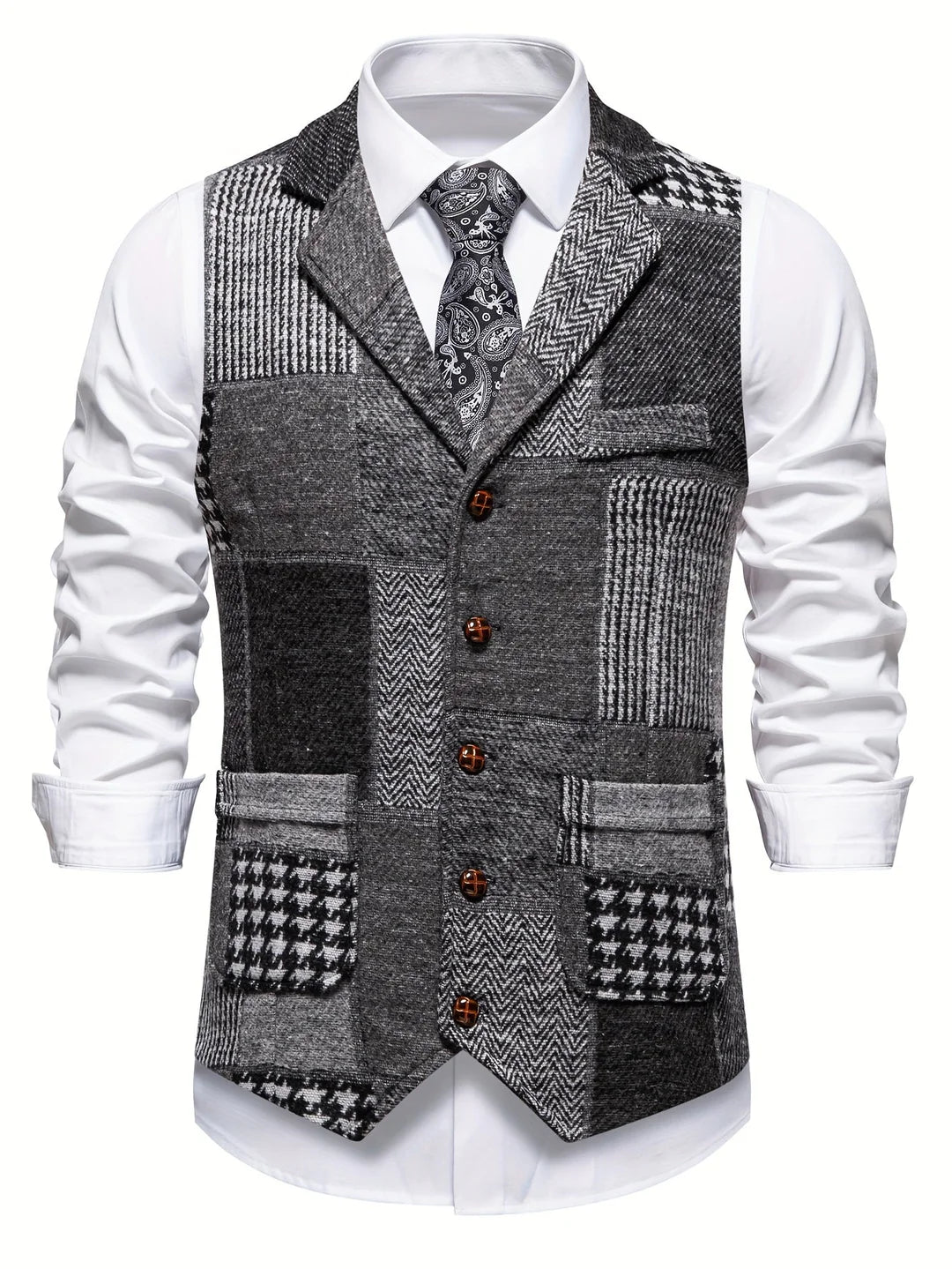 The Heritage Patchwork Vest