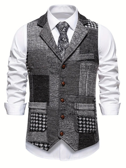 The Heritage Patchwork Vest