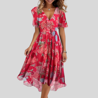 Ivy Floral Midi Dress